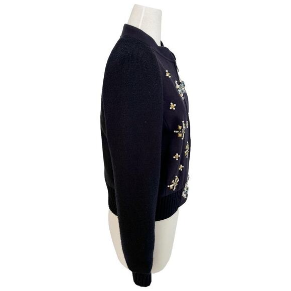 Tory Burch Fall 2014 Runway Embellished Bomber Jacket – Size 4 - Picture 5 of 8